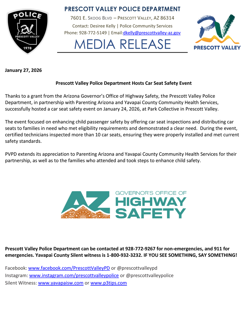 1-27-26 PVPD Car Seat Partnership