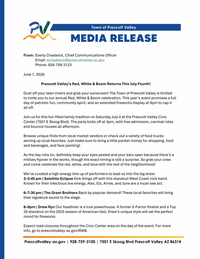 RWB Press Release
